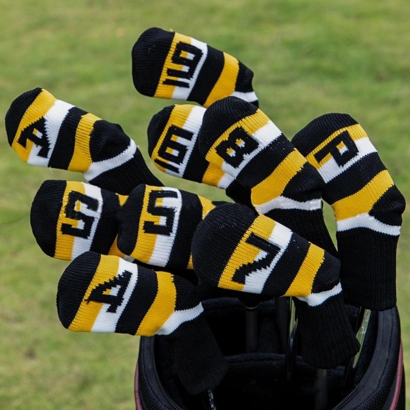 Golf Equipment Kit - 9 pièces couvre-chef fer Golf Putter
